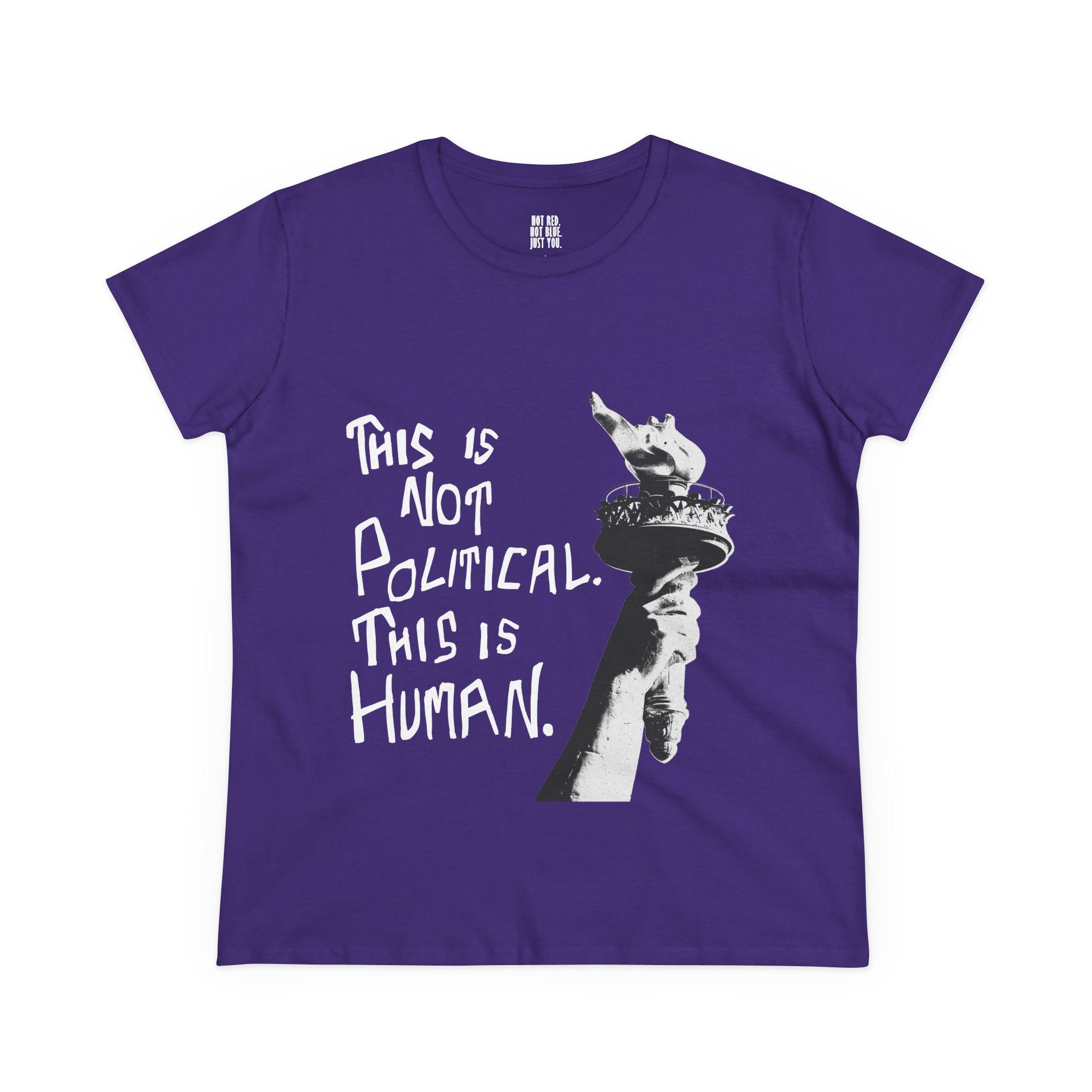This Is Not Political. This Is Human -  T-Shirt | People's Bill of Rights 250