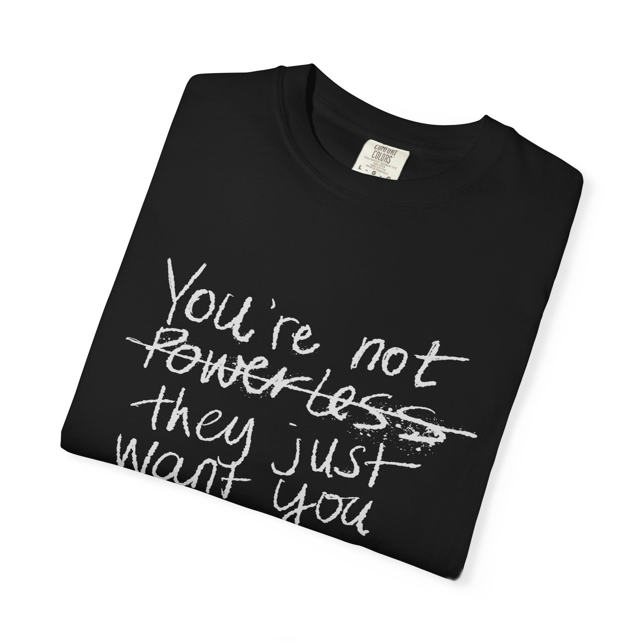 People's Bill of Rights 250 T-Shirt — "You’re Not Powerless" Graphic Tee