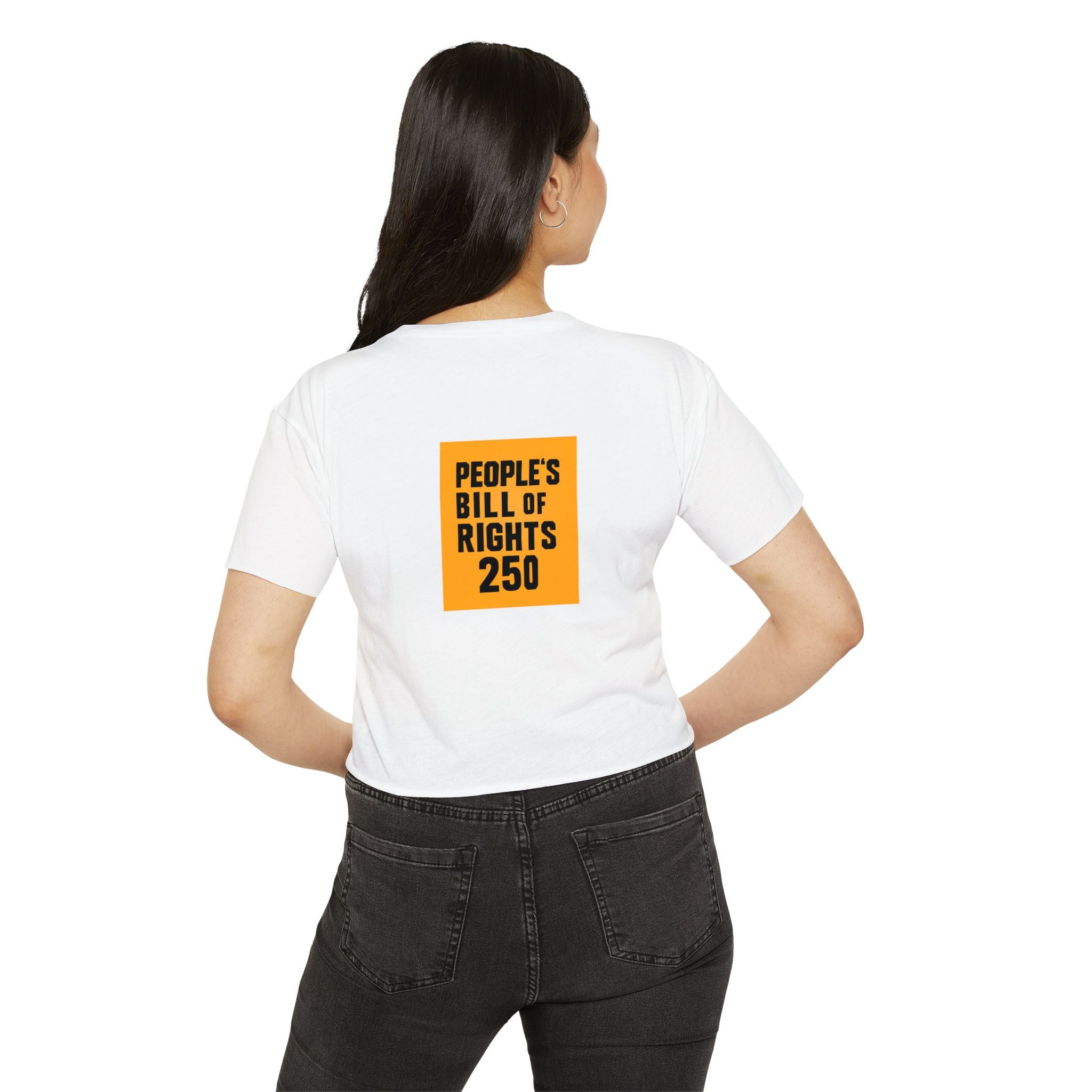 Do You Know How Powerful You Are? Crop Top | People’s Bill of Rights 250