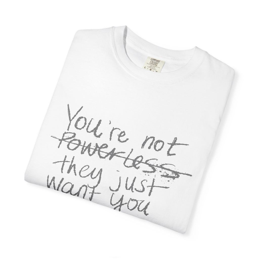 People's Bill of Rights 250 T-Shirt — "You’re Not Powerless" Graphic Tee