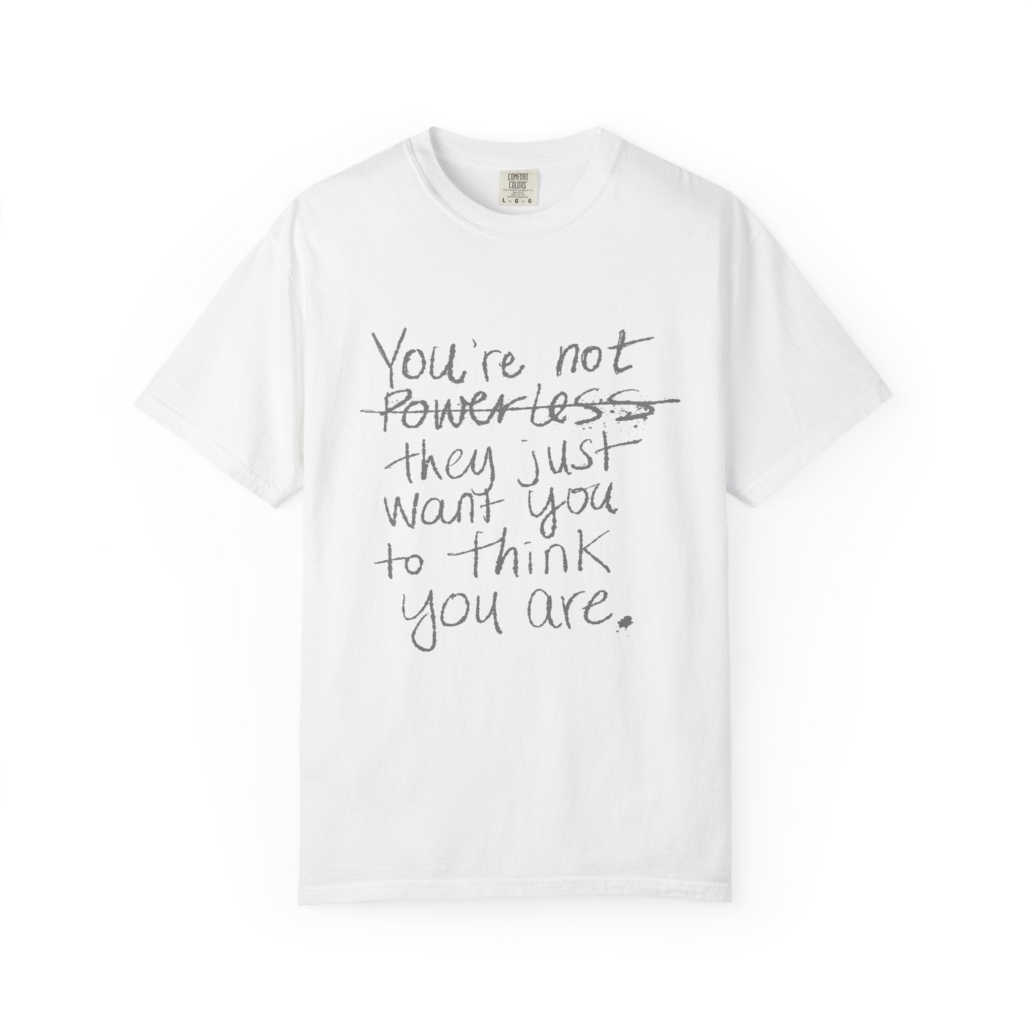 People's Bill of Rights 250 T-Shirt — "You’re Not Powerless" Graphic Tee