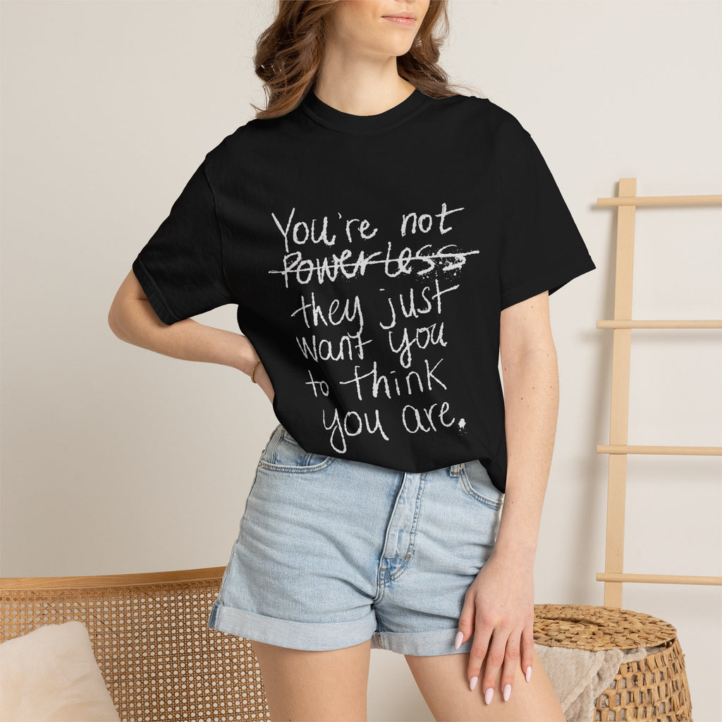 People's Bill of Rights 250 T-Shirt — "You’re Not Powerless" Graphic Tee