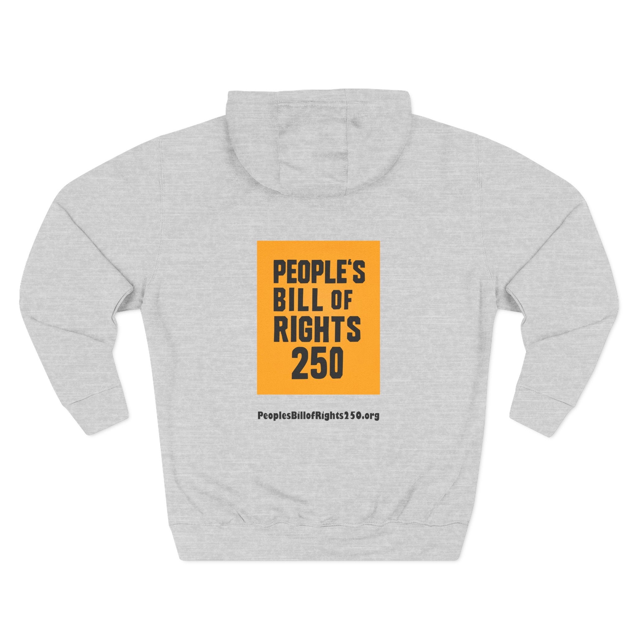 Believe In Yourself - Three-Panel Fleece Hoodie | People's Bill of Rights 250