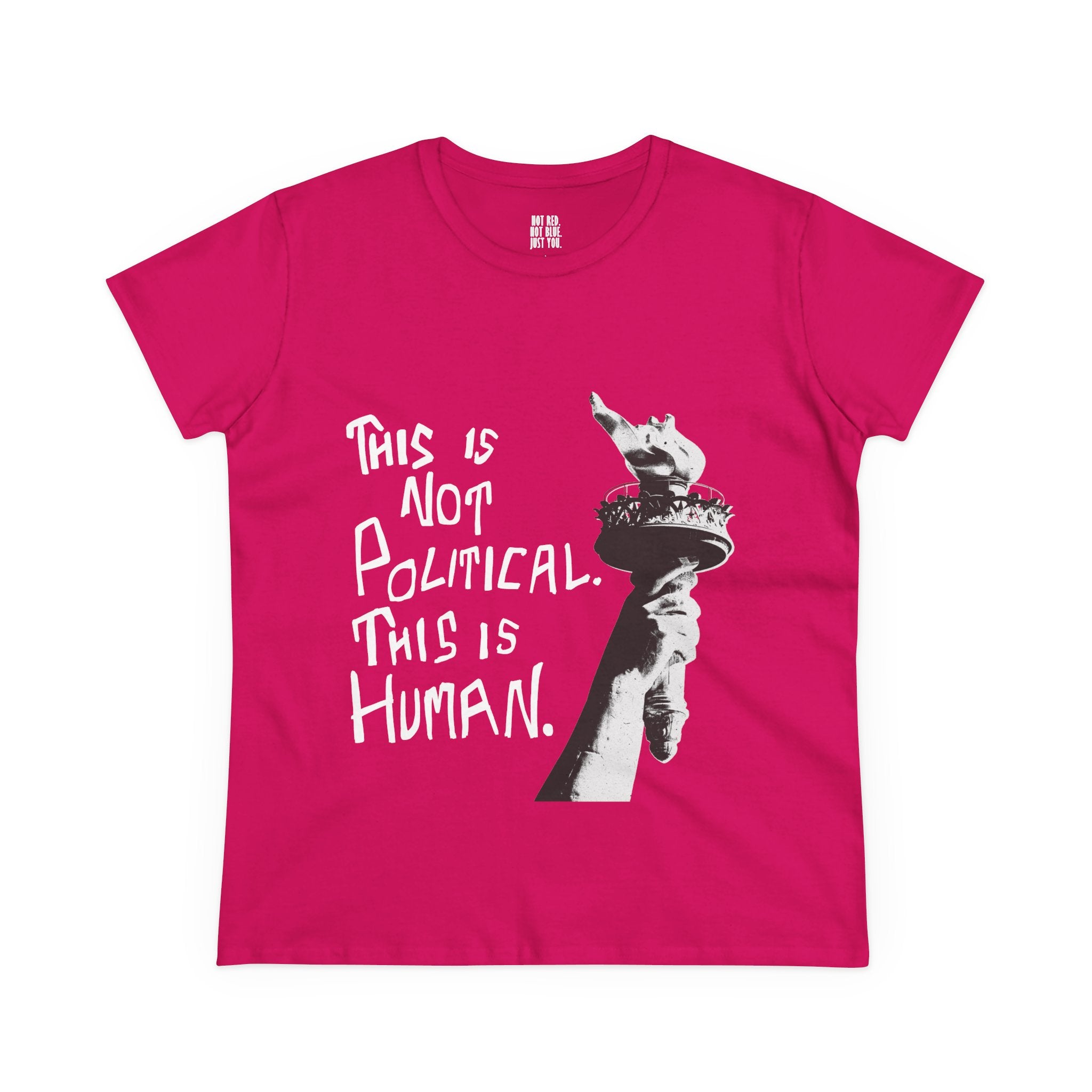 This Is Not Political. This Is Human -  T-Shirt | People's Bill of Rights 250