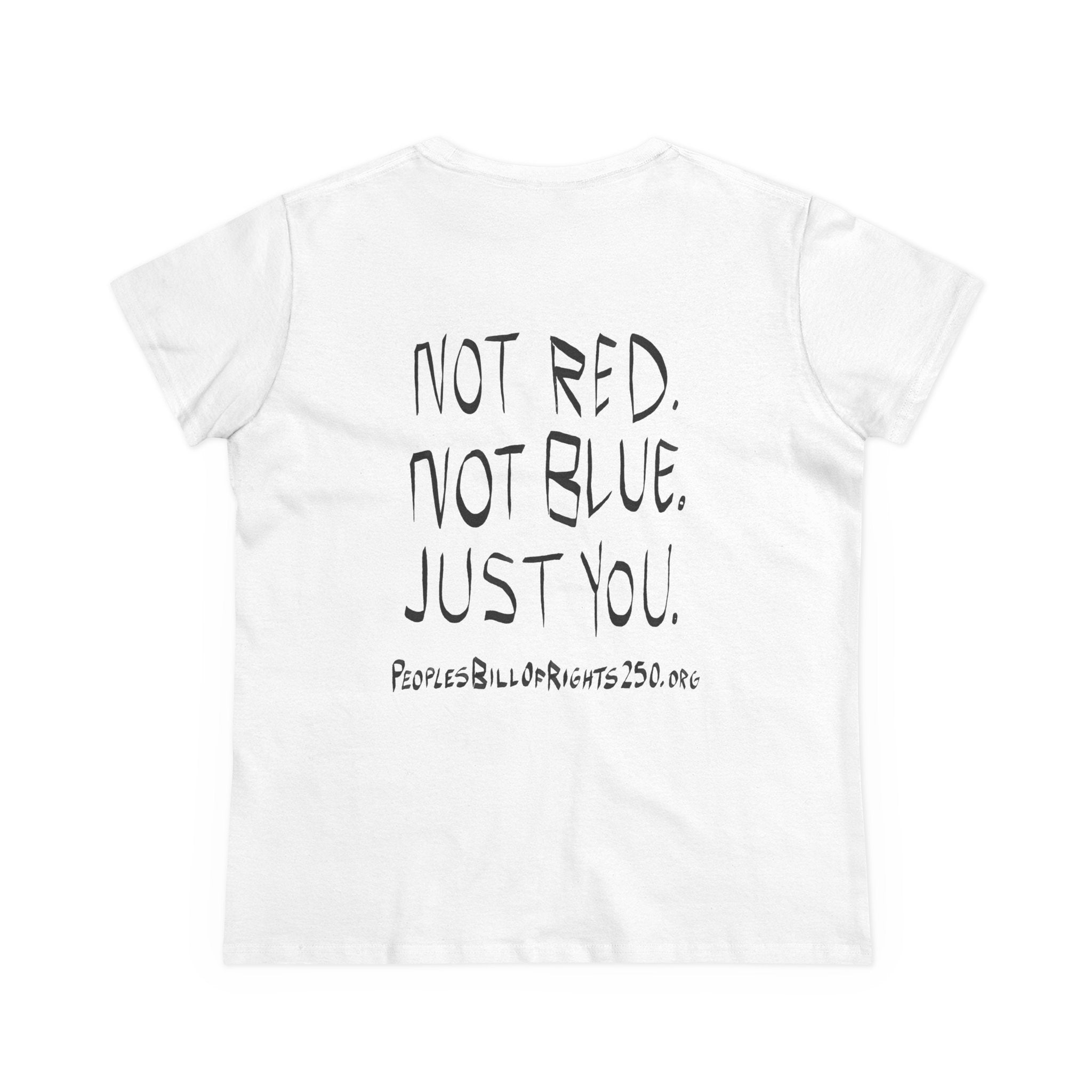 This Is Not Political. This Is Human -  T-Shirt | People's Bill of Rights 250