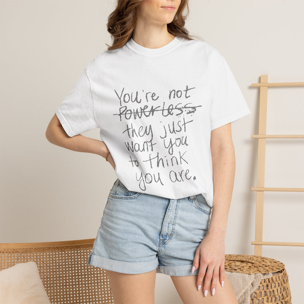 People's Bill of Rights 250 T-Shirt — "You’re Not Powerless" Graphic Tee