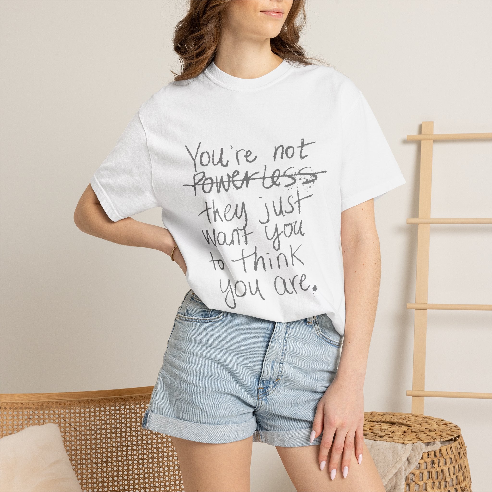People's Bill of Rights 250 T-Shirt — "You’re Not Powerless" Graphic Tee