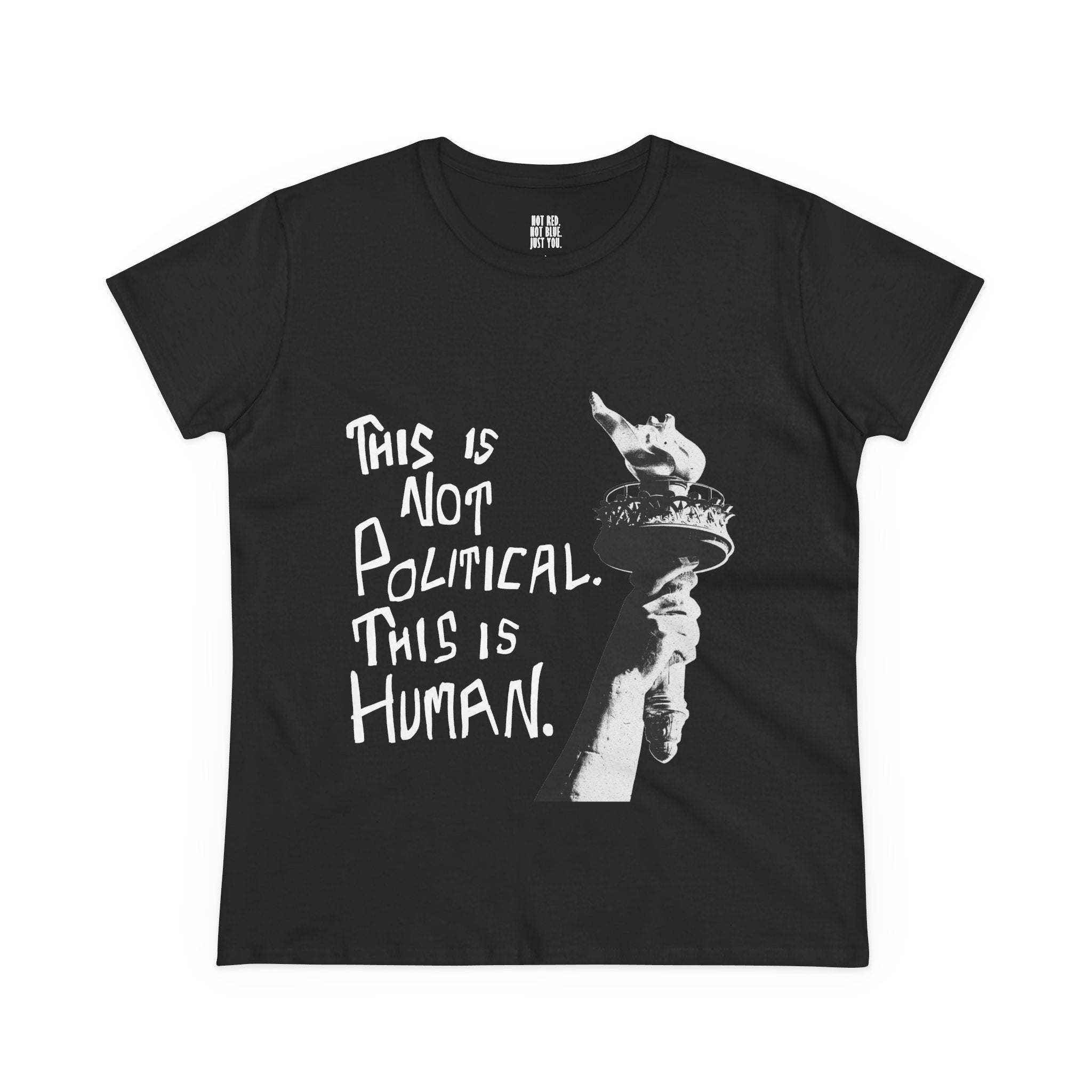 This Is Not Political. This Is Human -  T-Shirt | People's Bill of Rights 250